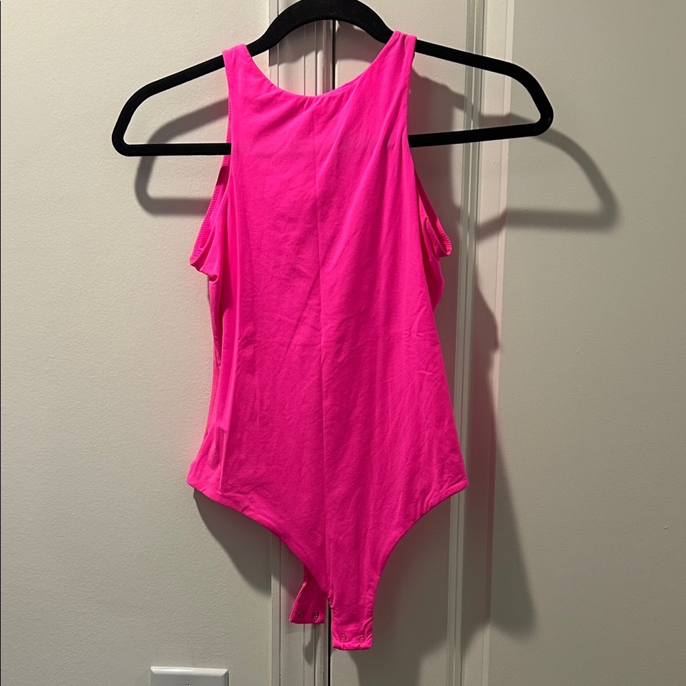 SKIMS Hot Pink Bodysuit